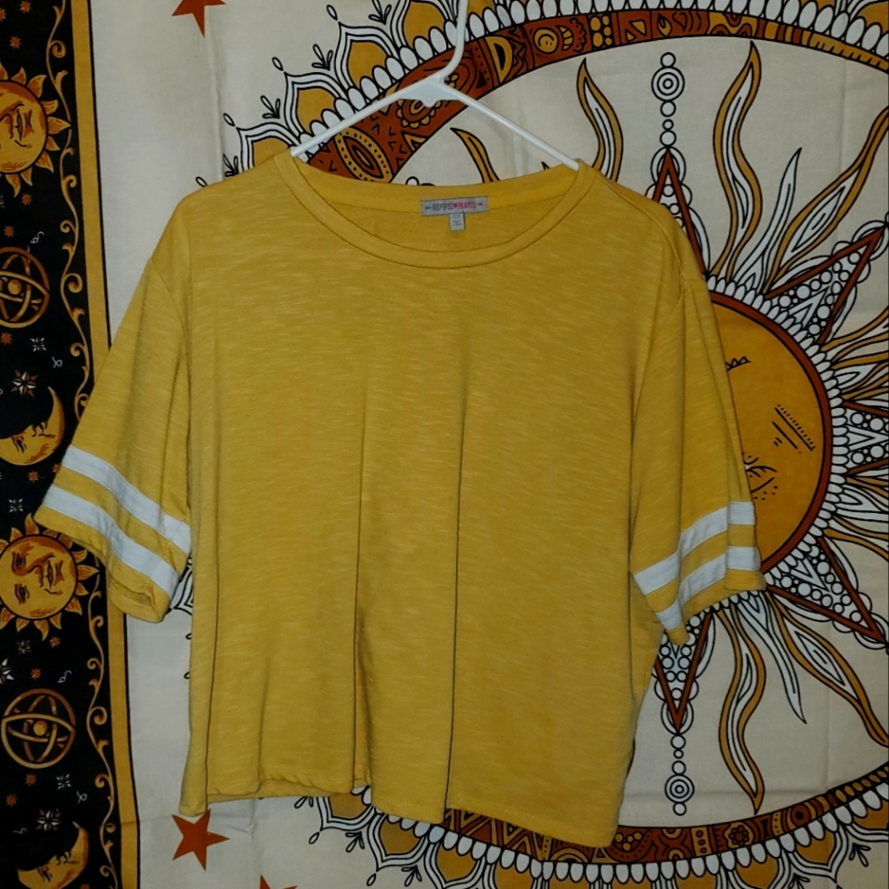 Yellow Crop Top